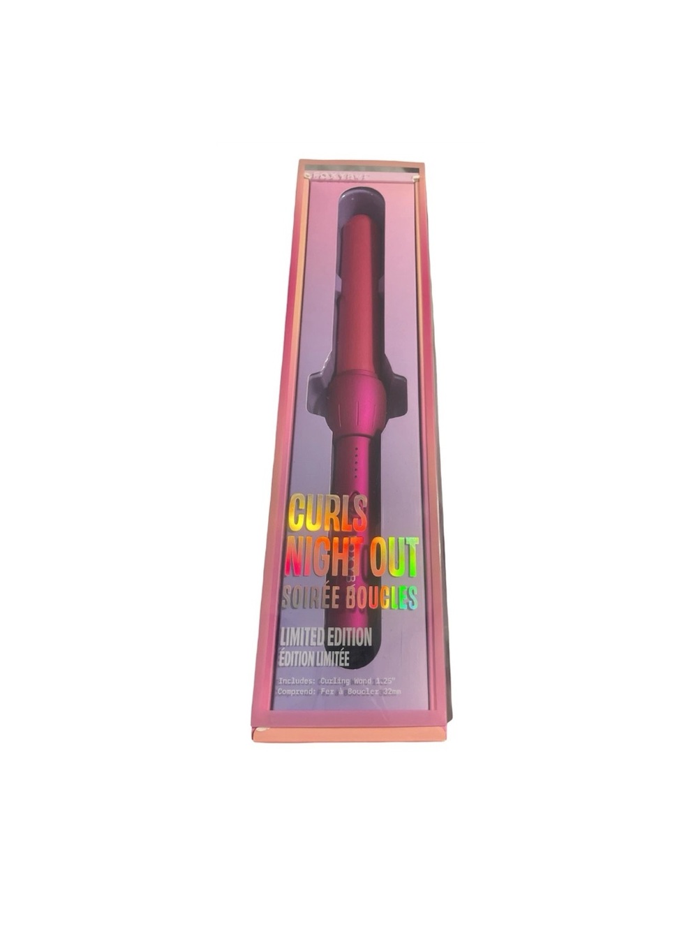 FOXYBAE Curls Night Out 1.25” Curling Wand Limited Edition NIB